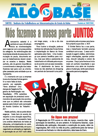 NÃ³s fazemos a nossa parte JUNTOS  - Boletim Claro 